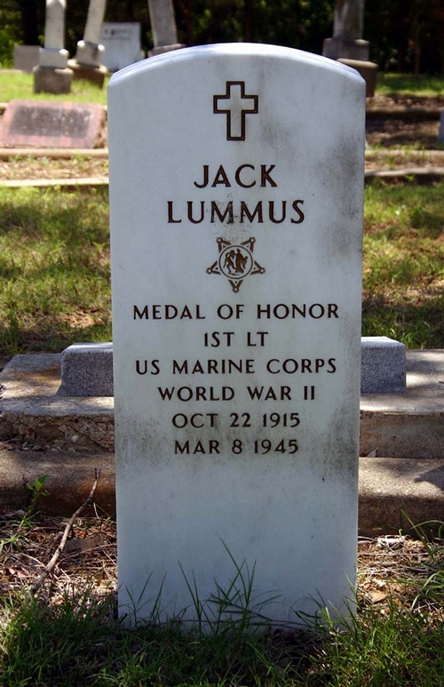 Jack Lummus Grave
