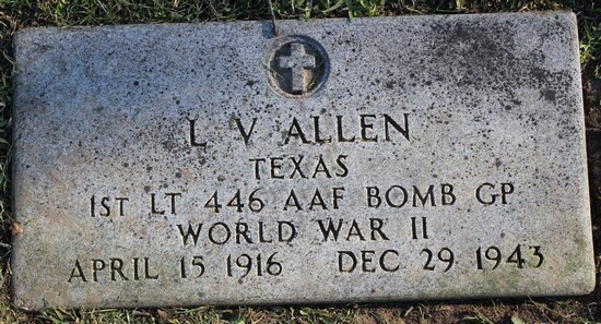 L. V. Allen Grave