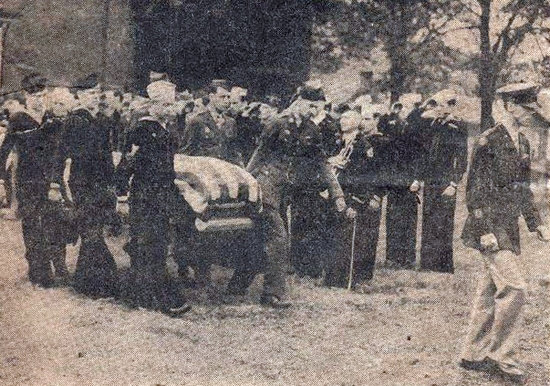 Joe Pinder Burial