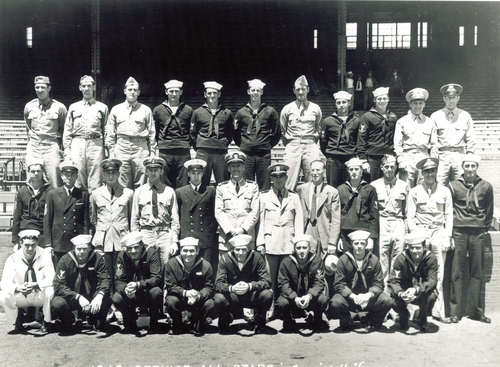 Mickey Cochrane, left, newly appointed general manager of the